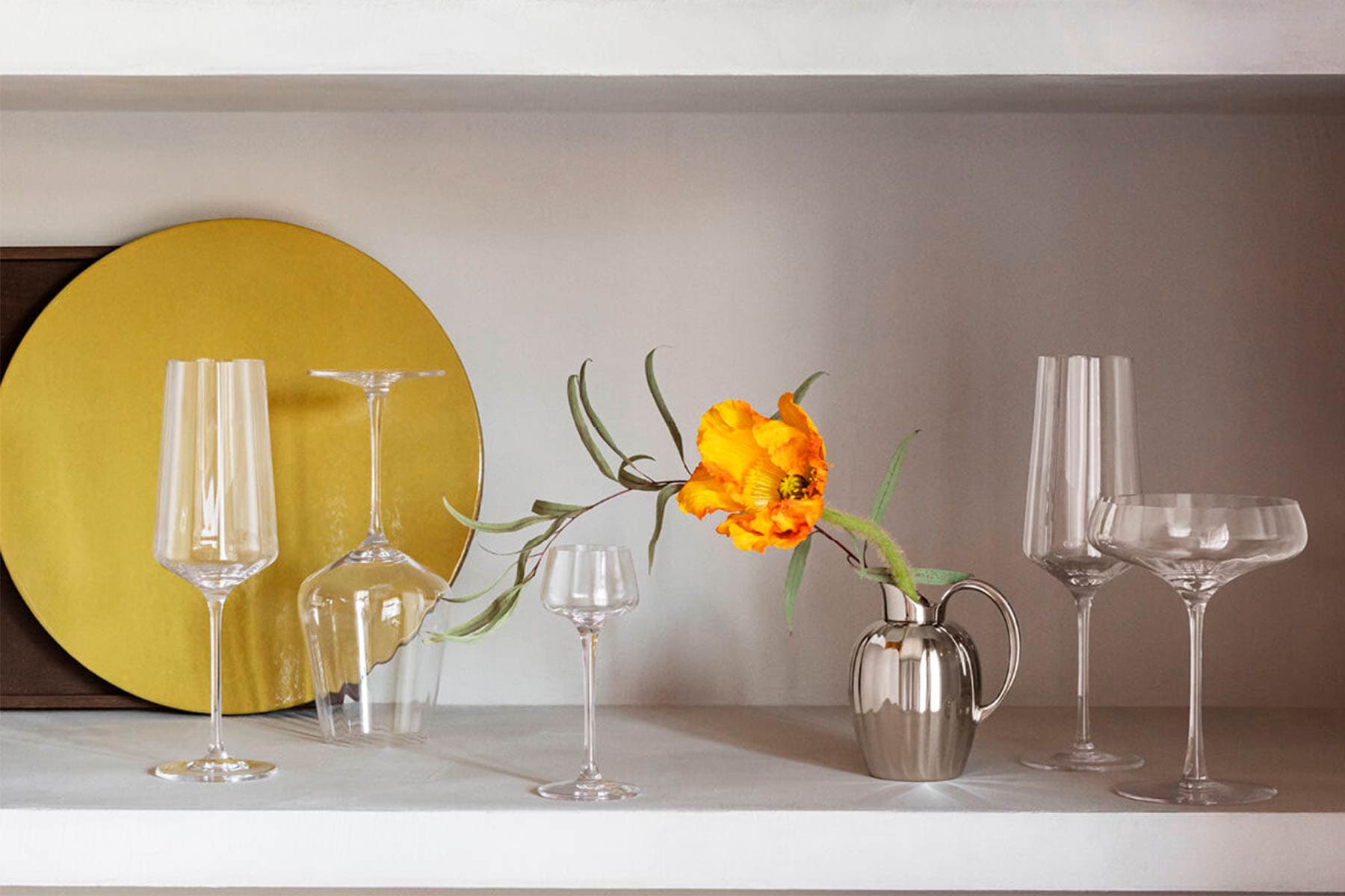 Verres Cocktail / Champagne </br>Marque: 'Georg Jensen' – Image 4