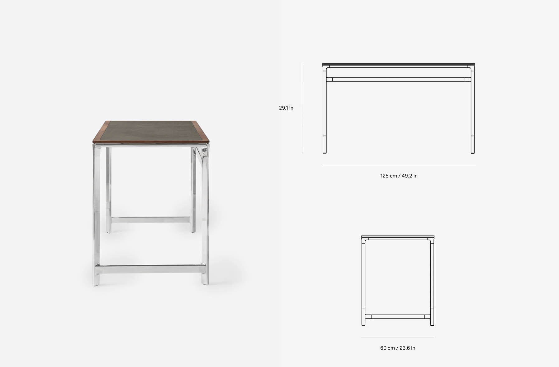 Bureau 'Studio Desk' </br>Marque: 'Vipp' 3 finitions au choix – Image 3