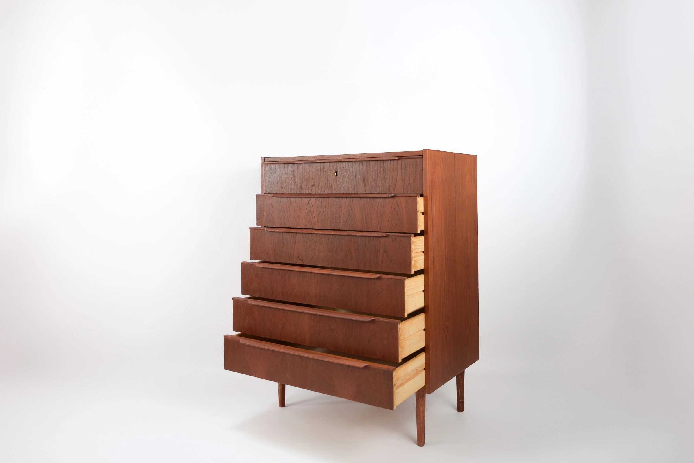 Commode 6 Tiroirs en Teck
