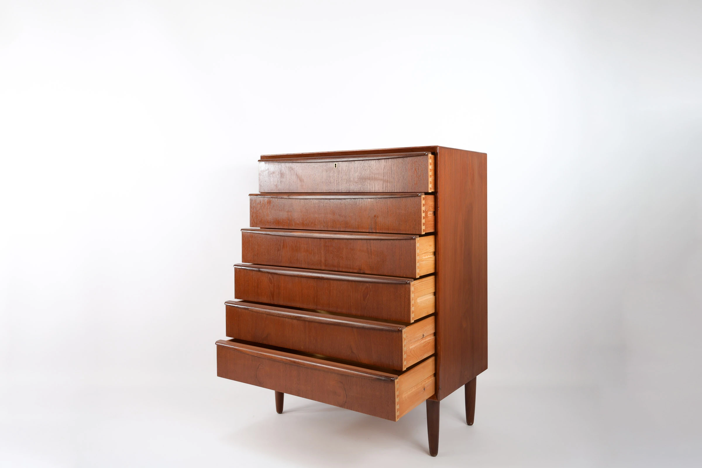 Commode 6 Tiroirs en Teck