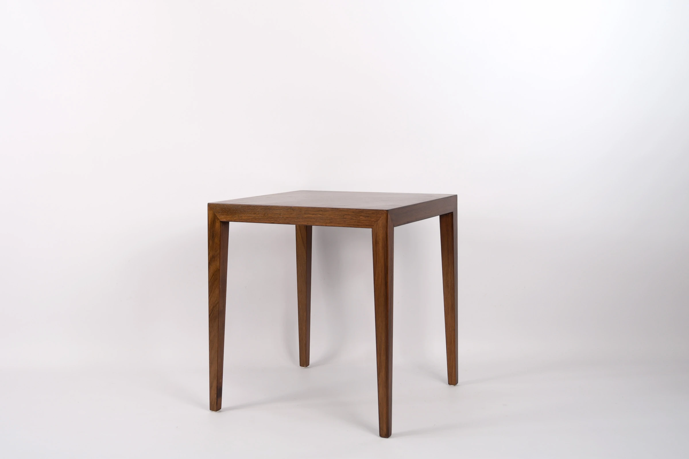 Table Basse Carrée en Palissandre ‘Severin Hansen’