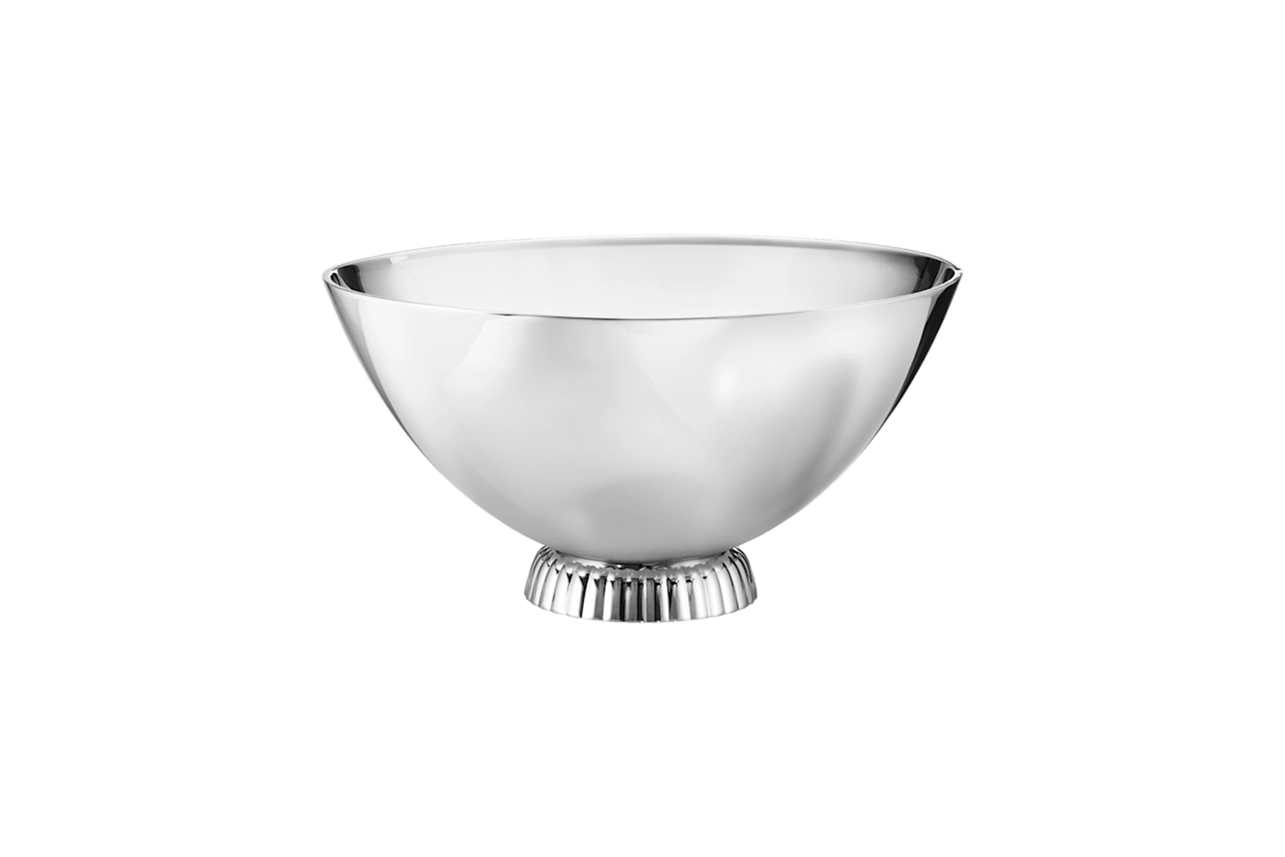 danish modern vintage teck palissandre rio années 50 années 60 années 70 mobilier meuble ancien danois Danemark scandinave maison nordik Paris meubles décoration design designer Sigvard Bernadotte éditeur marque Georg Jensen Champagne cooler seau à Champagne en acier inoxydable collection Bernadotte