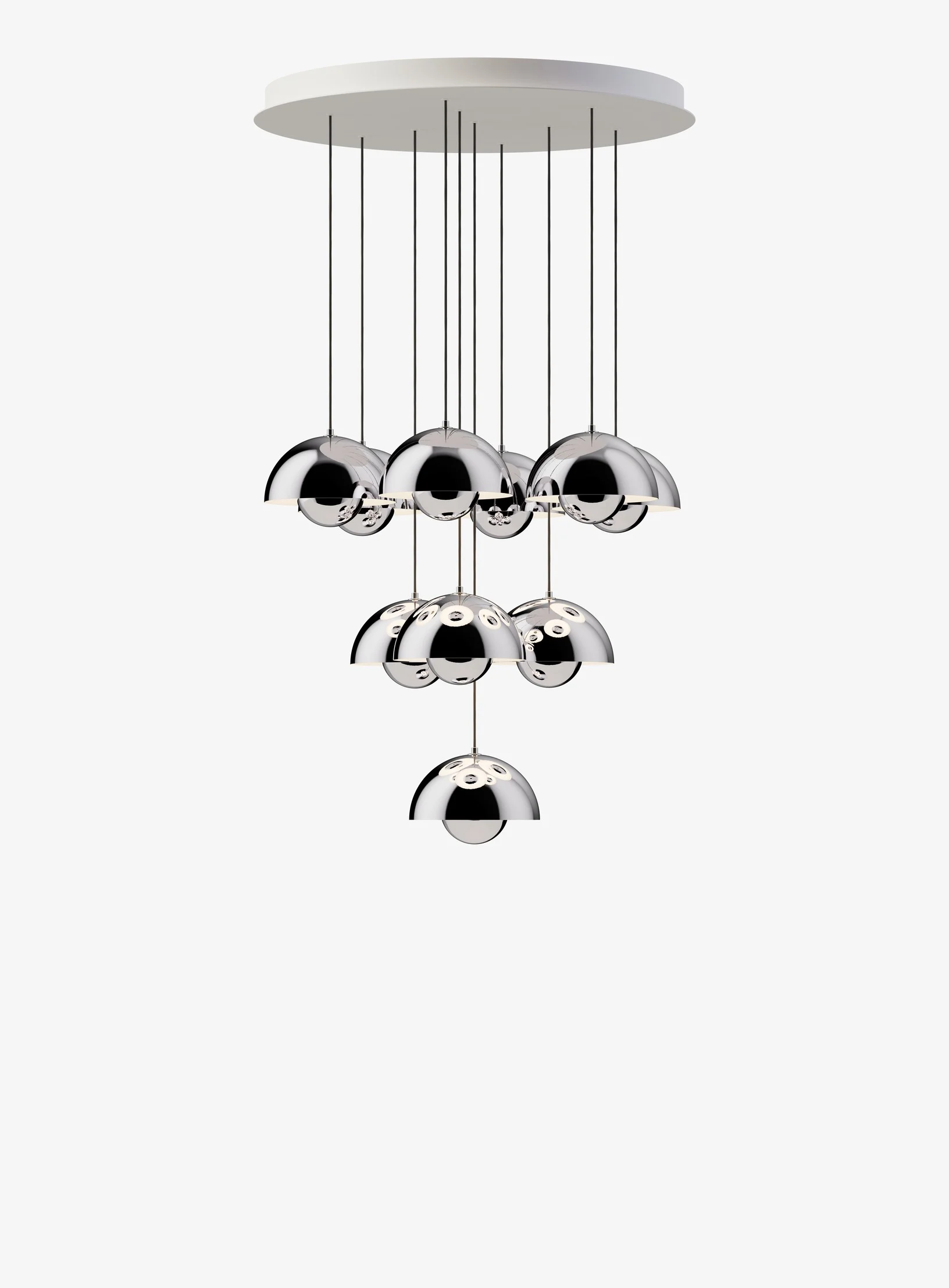 Lustre 'Flowerpot Chandelier' 10 </br>'&Tradition' / 21 coloris – Image 6