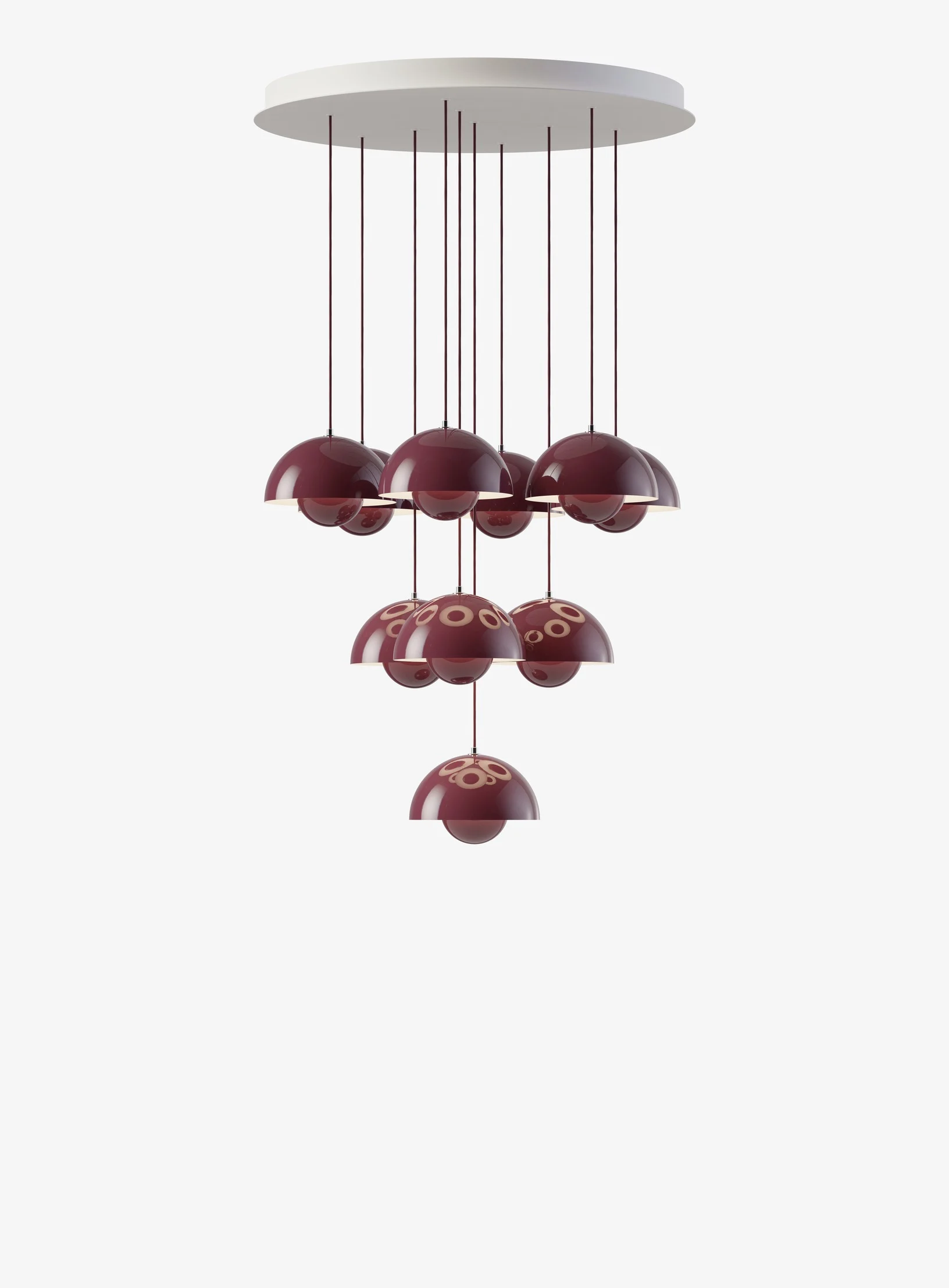 Lustre 'Flowerpot Chandelier' 10 </br>'&Tradition' / 21 coloris – Image 3