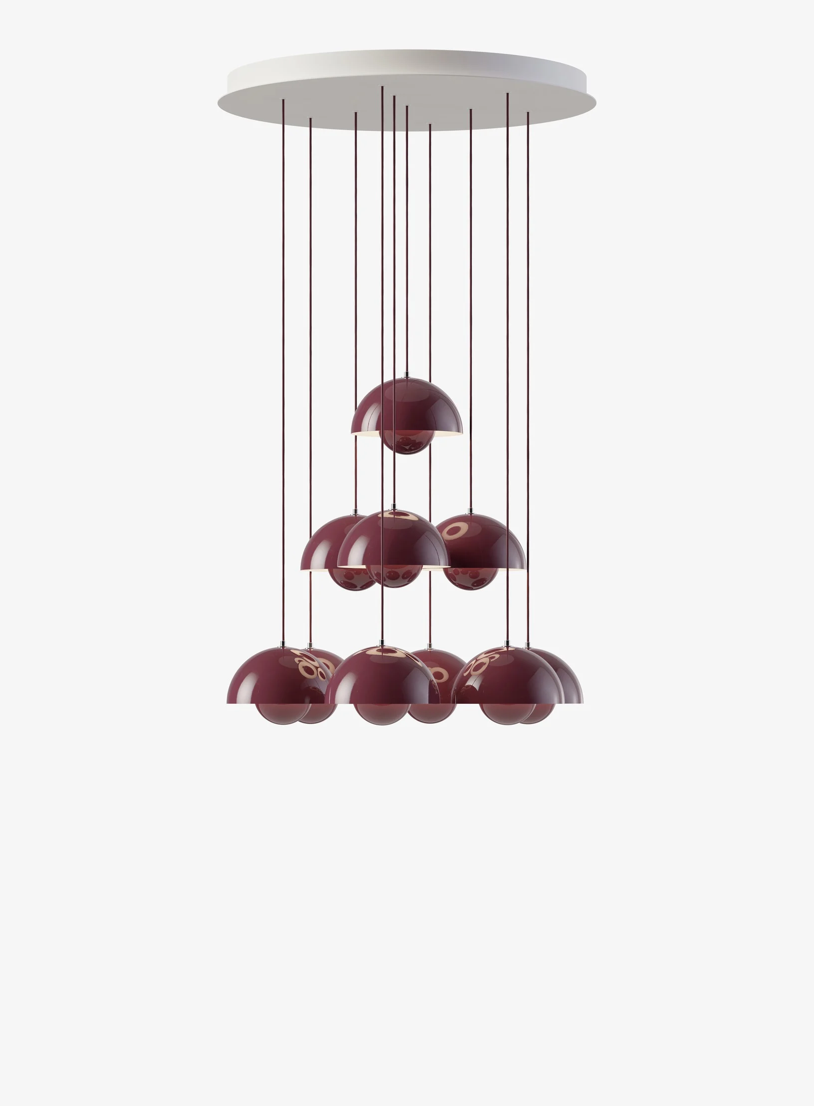 Lustre 'Flowerpot Chandelier' 10 </br>'&Tradition' / 21 coloris – Image 5