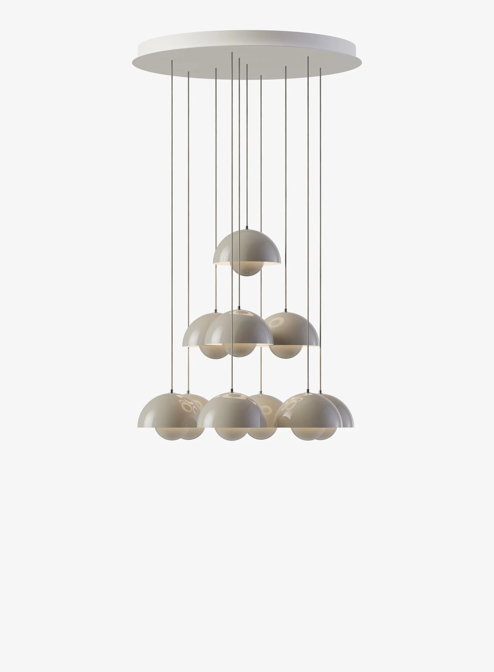 Lustre 'Flowerpot Chandelier' 10 </br>'&Tradition' / 21 coloris – Image 4