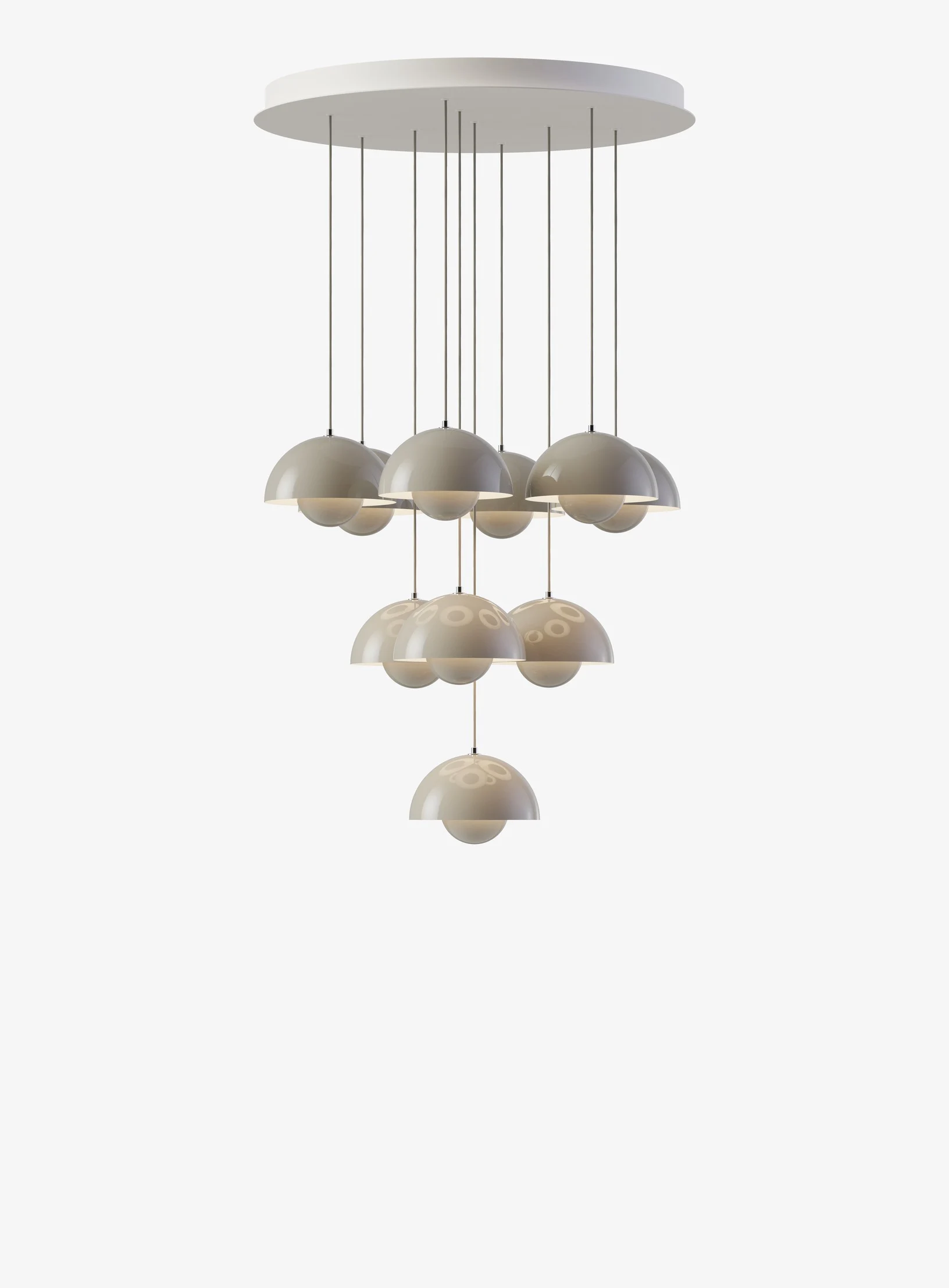 Lustre 'Flowerpot Chandelier' 10 </br>'&Tradition' / 21 coloris – Image 2
