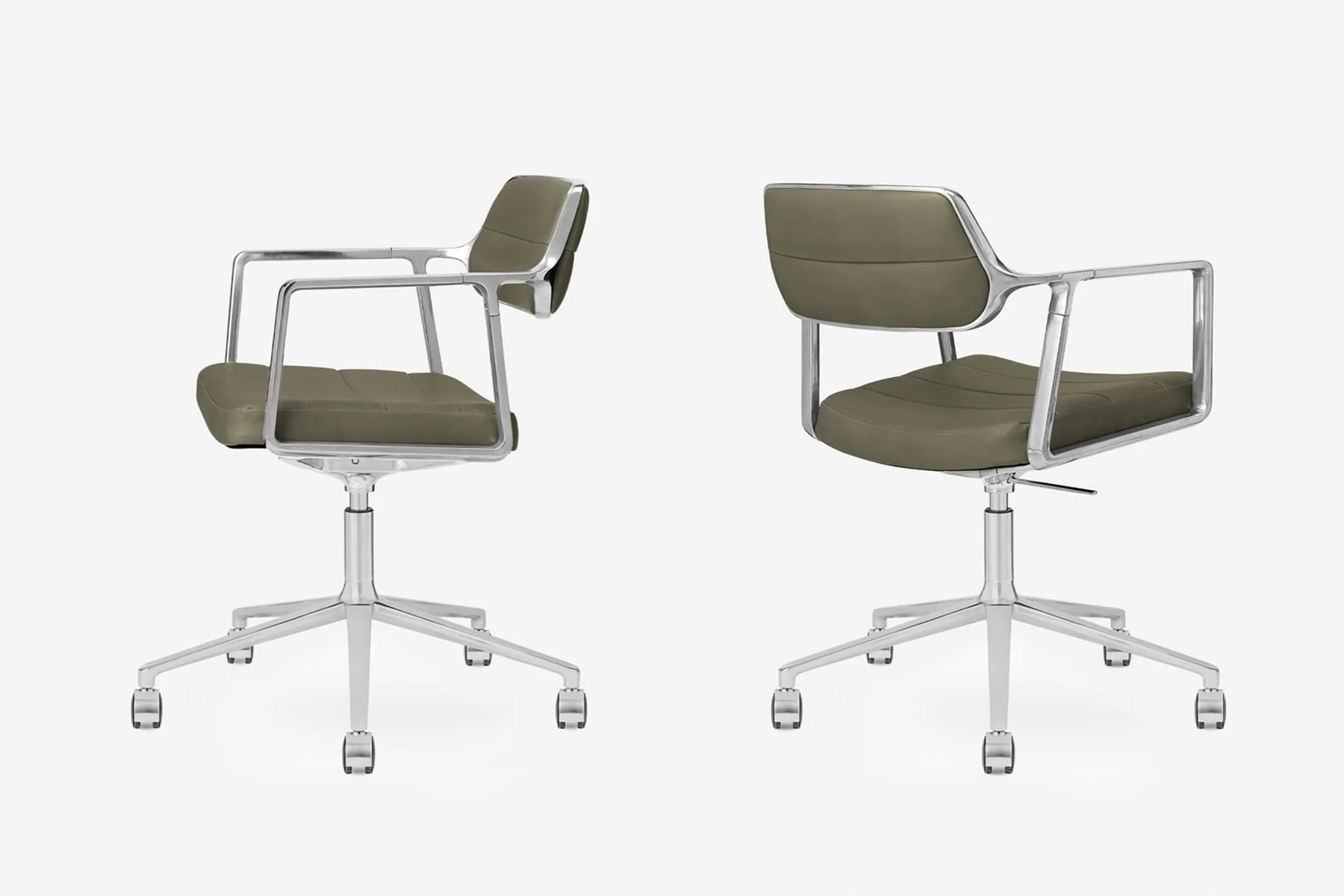 Chaise de Bureau 'Swivel 453+' <br/>Marque: Vipp. 6 finitions au choix – Image 3