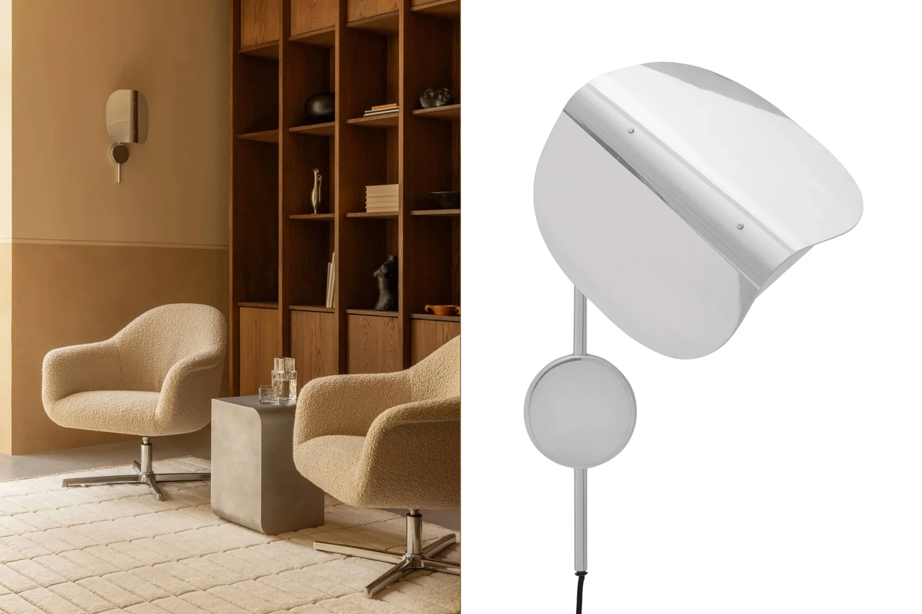 Applique 'Wing Wall Lamp' </br>'Audo Copenhagen'. 2 finitions – Image 3
