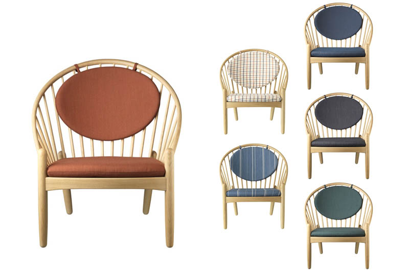 Fauteuil J166 'Poul M Volther' </br>6 Coloris au Choix