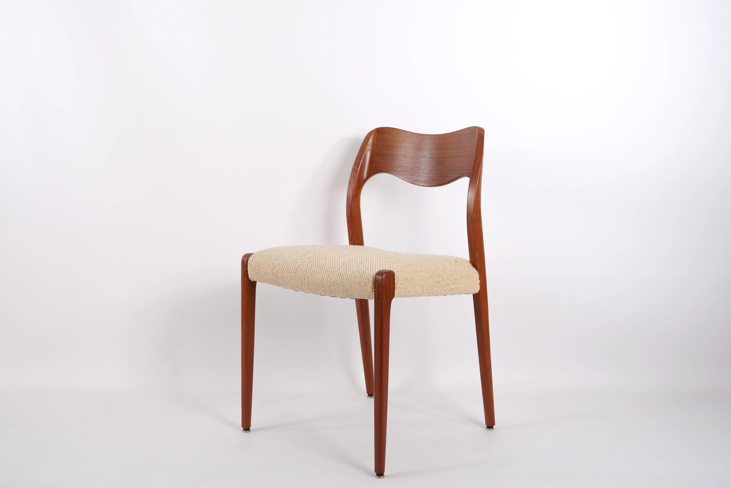 4 Chaises de Table en Teck </br>Designer: 'Niels O. Møller' – Image 2
