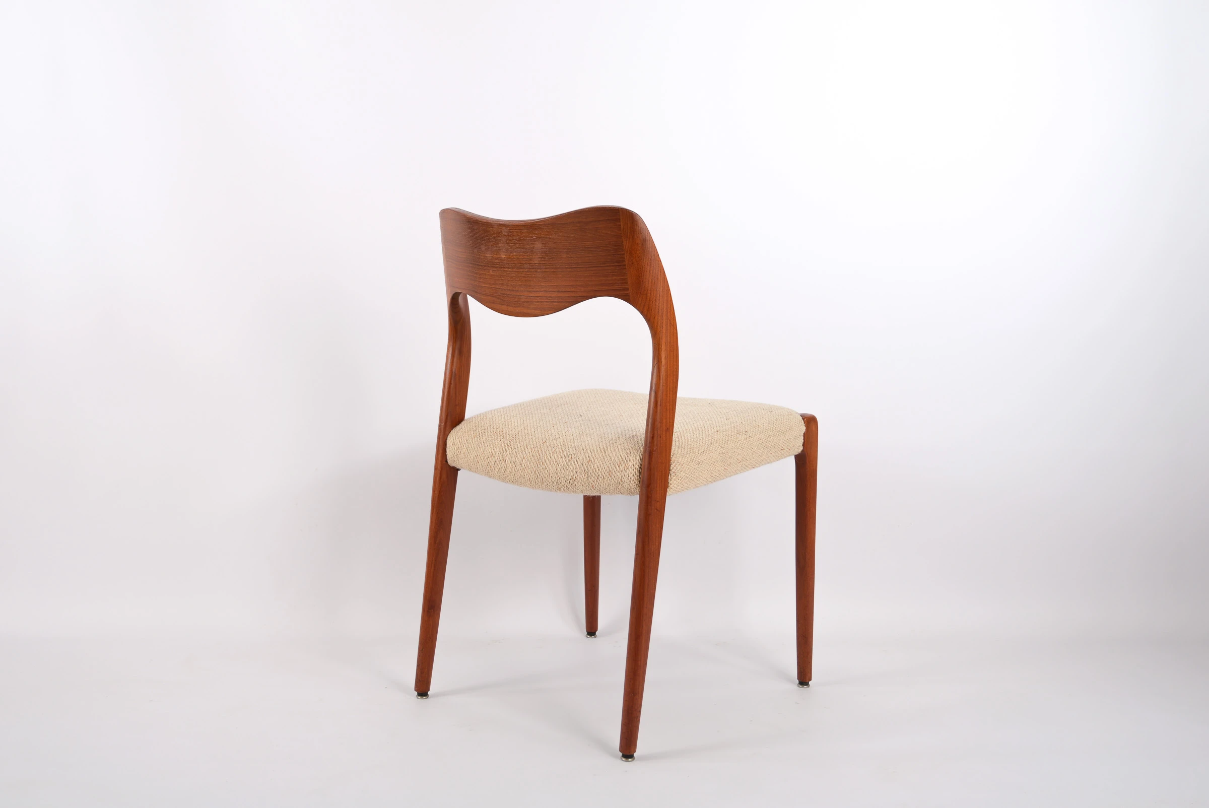 4 Chaises de Table en Teck </br>Designer: 'Niels O. Møller' – Image 5