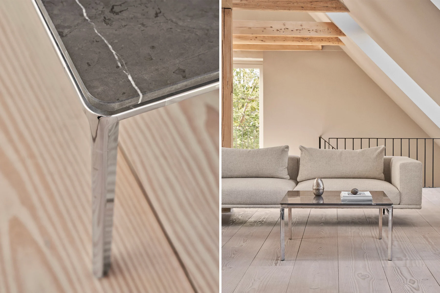 Coffee Table 'Vipp' </br>2 tailles & 2 finitions – Image 2