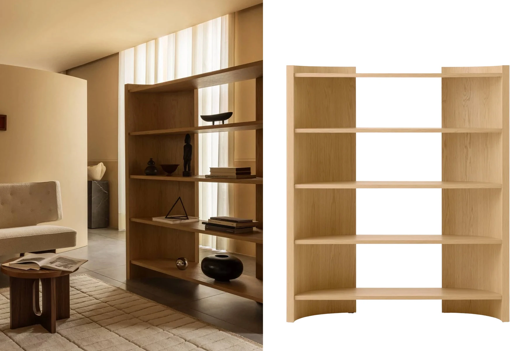 'Crescent Shelving' High </br>'Audo Copenhagen' – Image 2