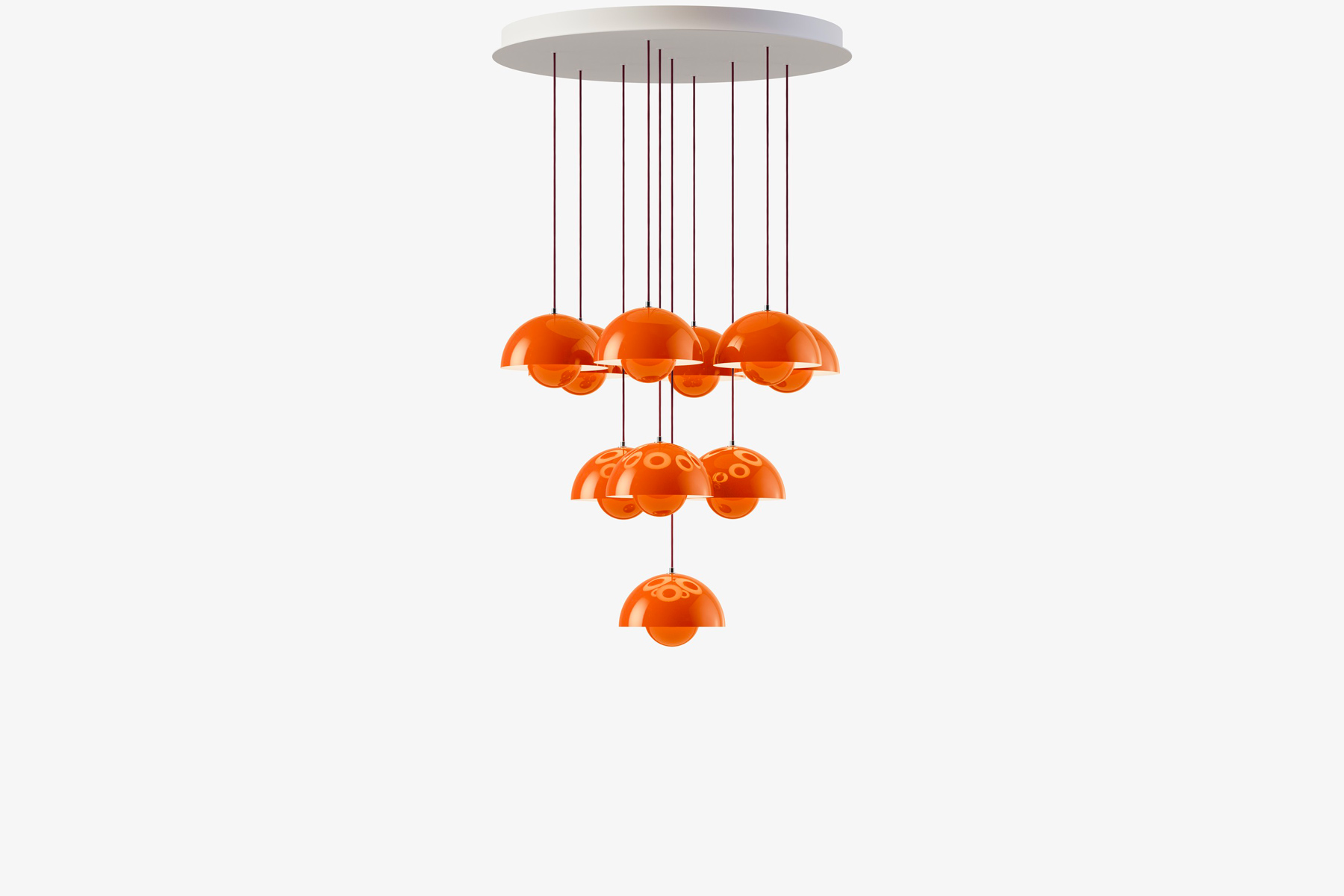 Lustre 'Flowerpot Chandelier' 10 </br>'&Tradition' / 21 coloris