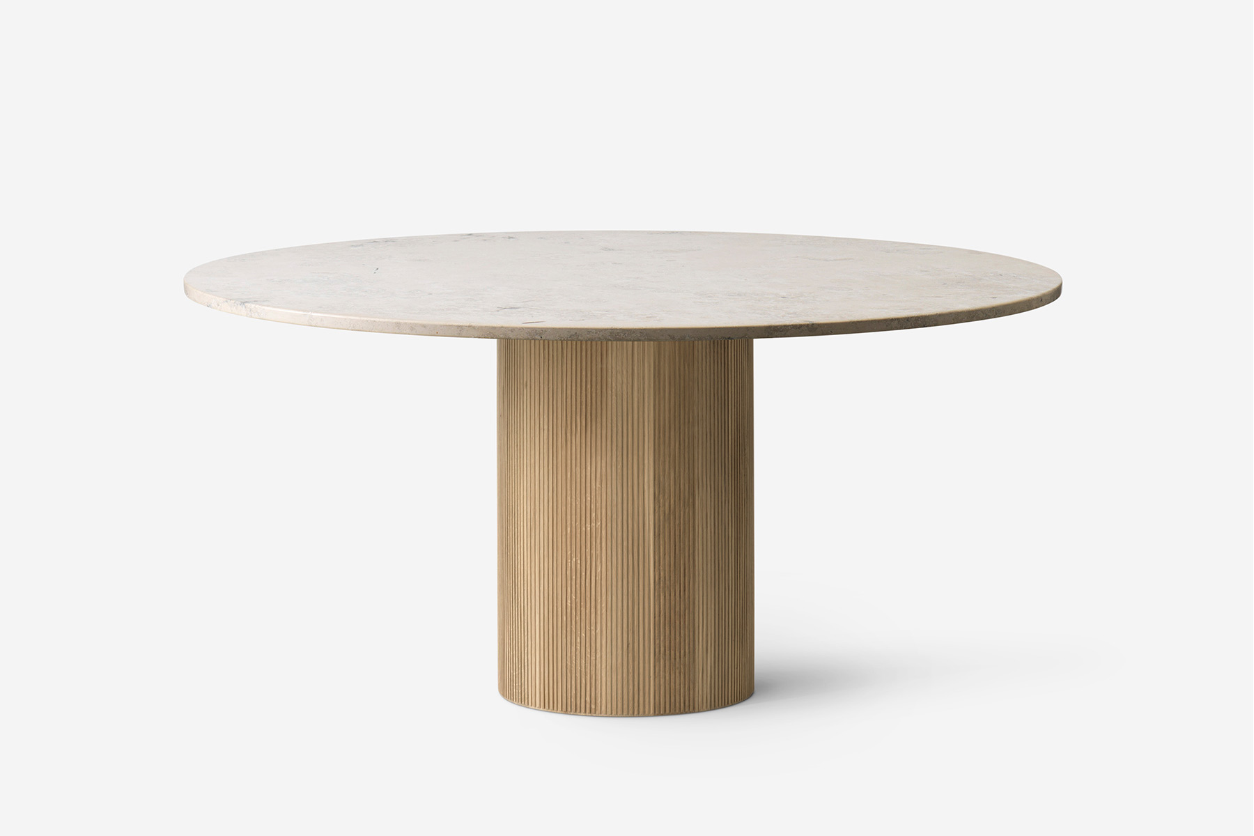Table de Repas 'Cabin'</br>Marbre & Chêne 2 tailles 2 finitions – Image 5