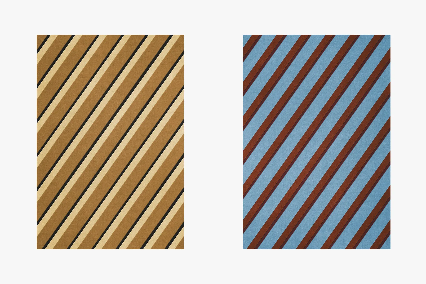 Tapis en Laine 'Labyrinth & Diagonal'</br>'Layered'. Coloris & Tailles au Choix – Image 5