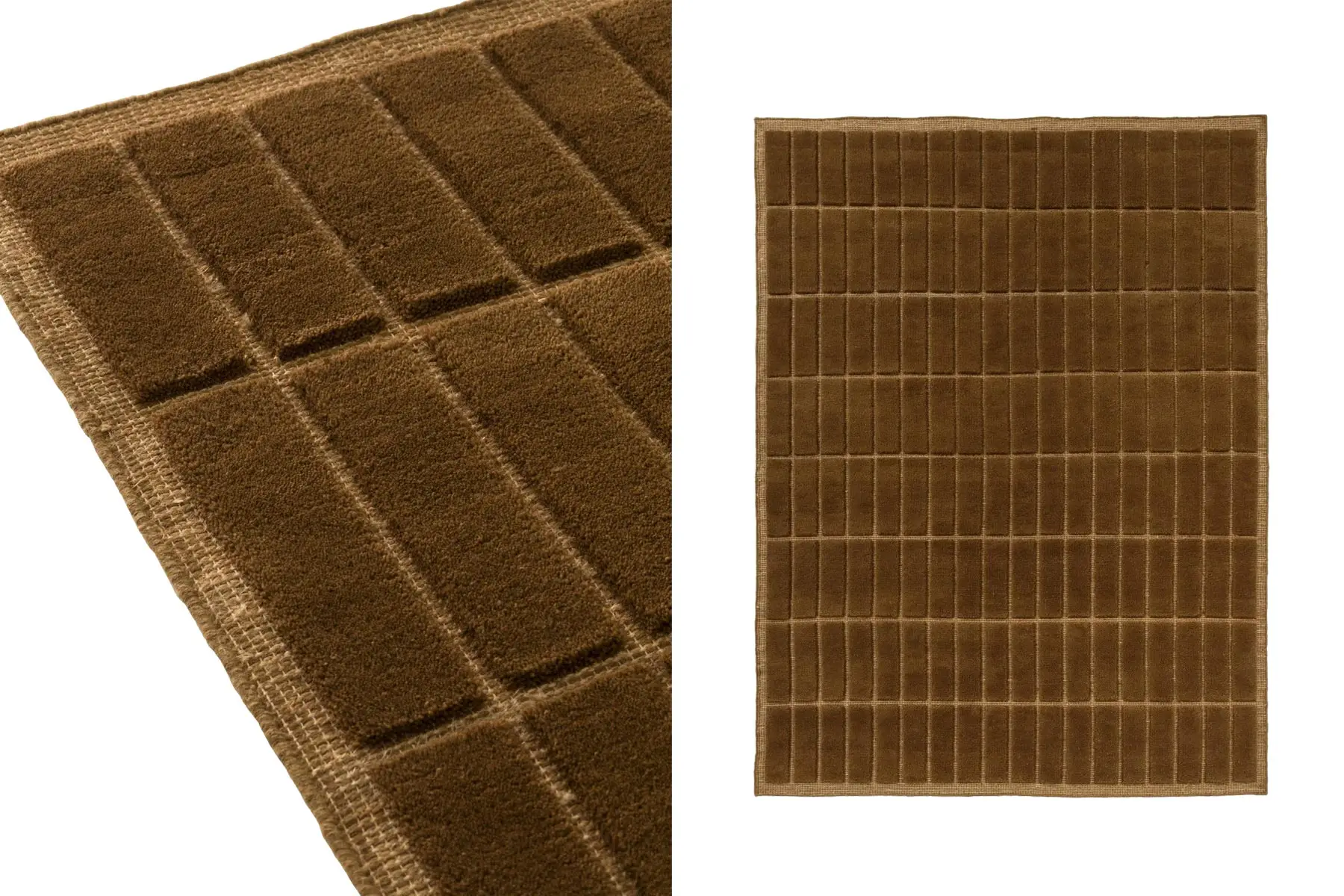 Tapis 'Tile Rug' </br>'Audo Copenhagen'. 2 tailles, 2 coloris – Image 2