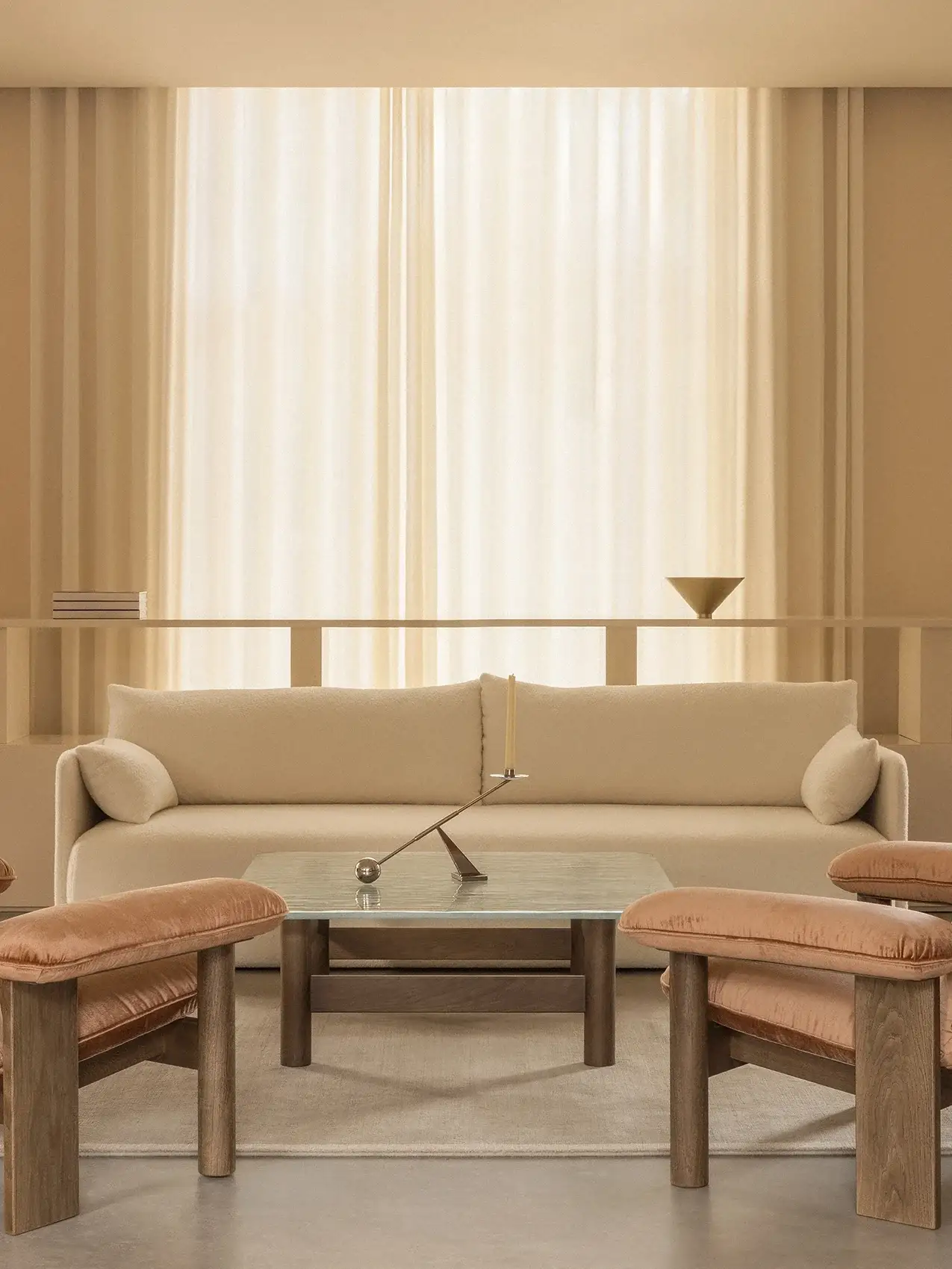 Table Basse 'Brasilia Lounge' </br> 'Audo Copenhagen' / 3 finitions – Image 3