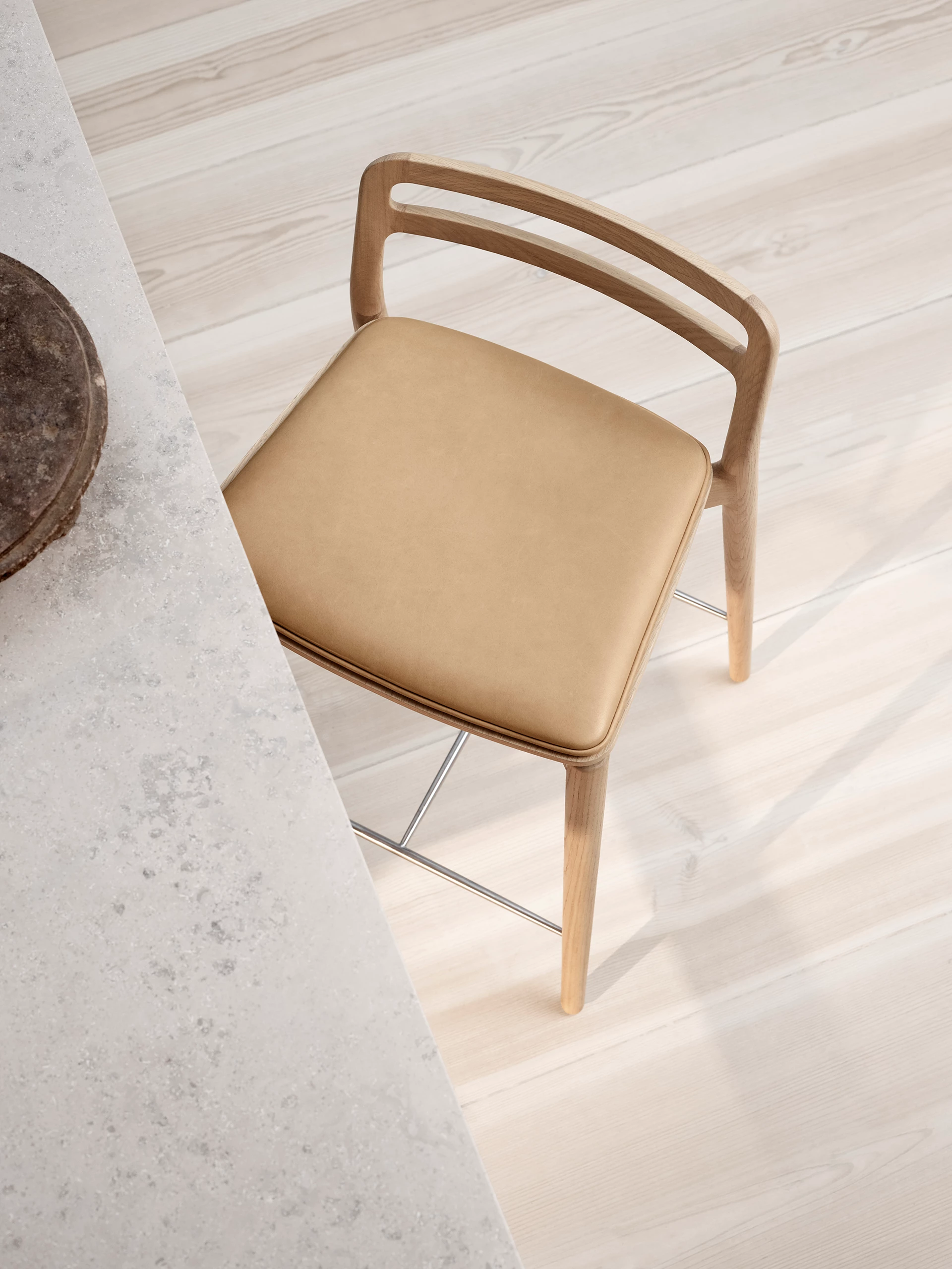 Chaise de Bar 'Cabin Counter Stool' </br> 'Vipp' 2 finitions – Image 2