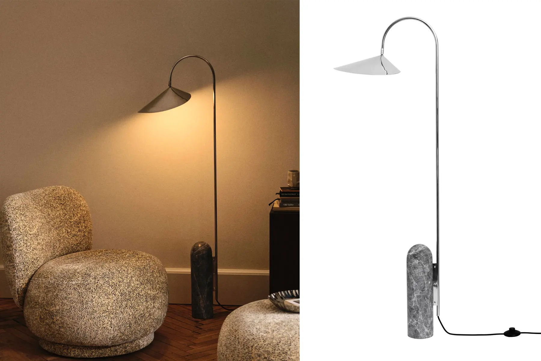 Lampadaire 'Arum Floor Lamp' </br> 'Ferm Living' / 3 finitions – Image 2