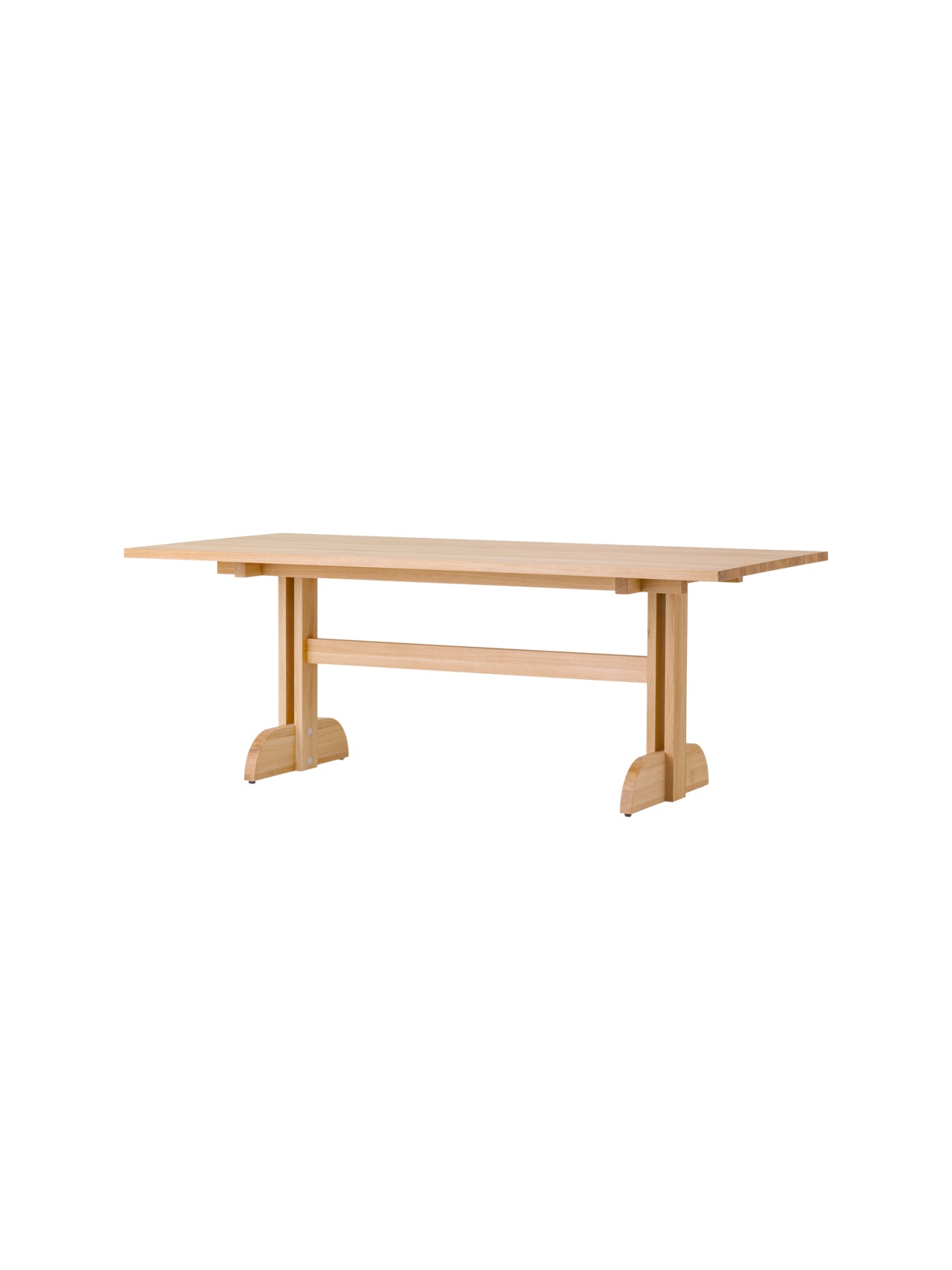 Table 'Puffin Dining Table, Rectangular' </br> 'Audo Copenhagen' / 2 finitions – Image 4